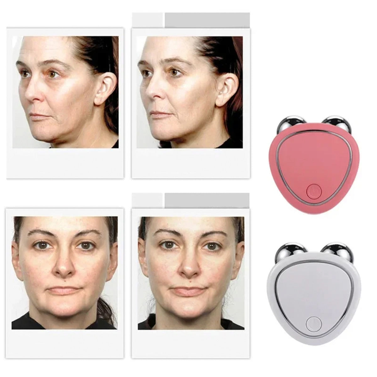 Masajeador Facial Micro Corriente Reafirmante Plus + Jabón de Cúrcuma