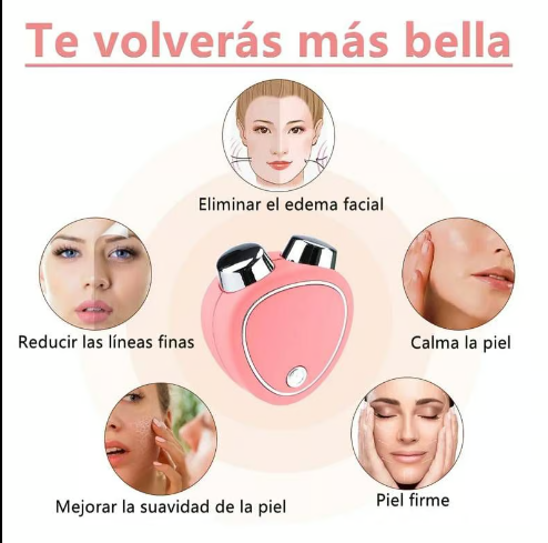 Masajeador Facial Micro Corriente Reafirmante Plus + Jabón de Cúrcuma