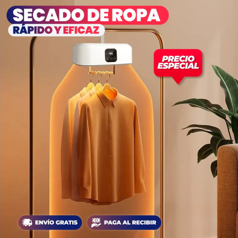 SECADORA DE ROPA PORTATIL PLUS + SECADORA DE ZAPATILLAS